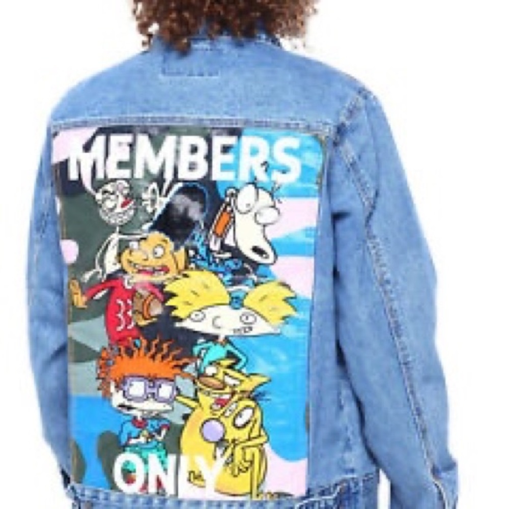 Members Only x Nickelodeon Jean Jacket